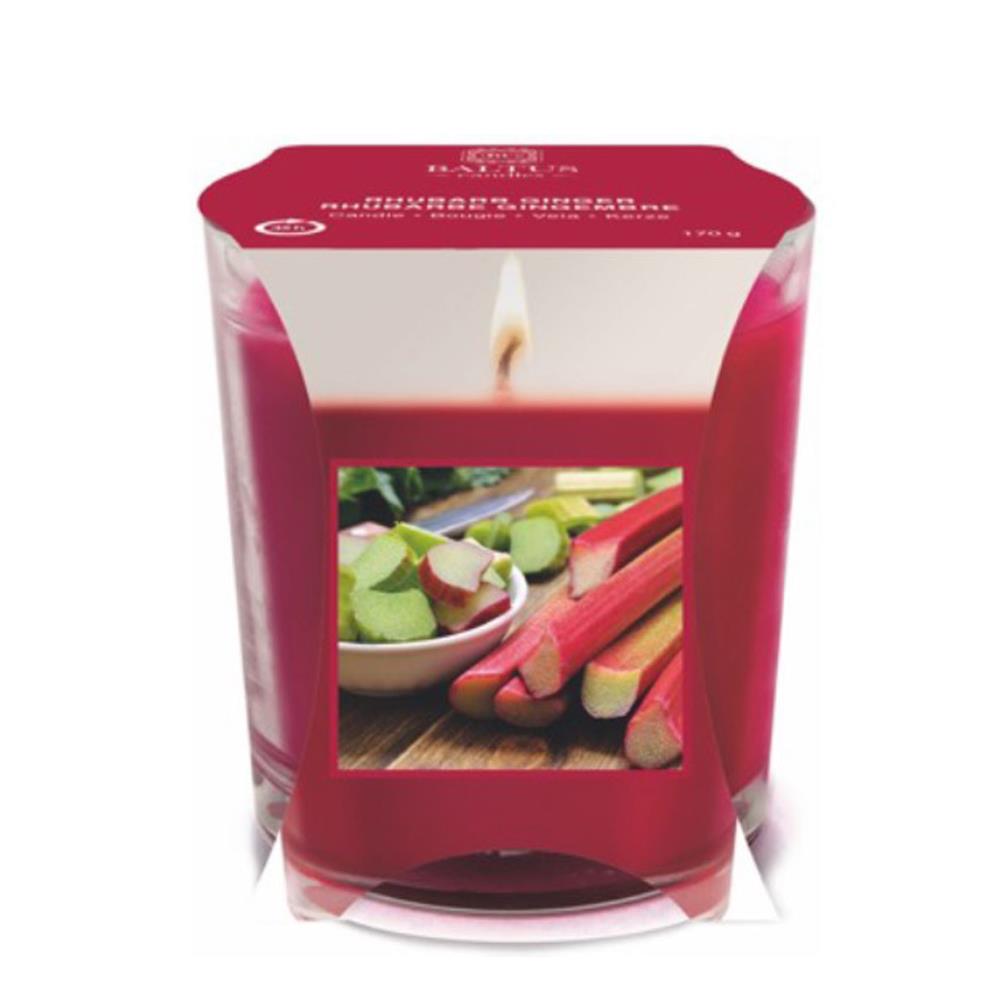 Baltus Rhubarb & Ginger Scented Glass Candle £2.69